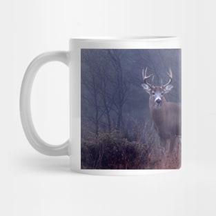 White-tailed buck in Autumn rut Mug